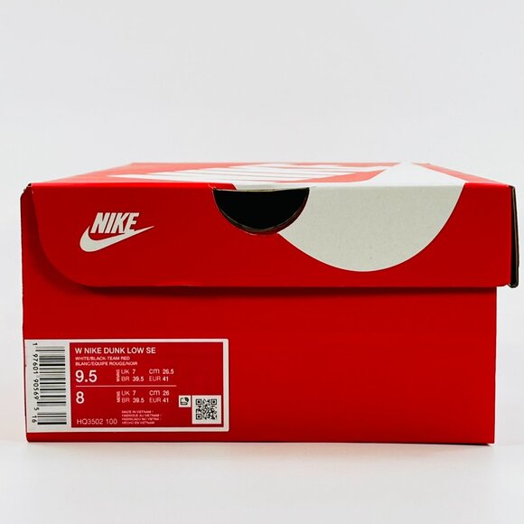Nike Women's Dunk Low SE 'White Black' HQ3502-100 Multi Size - Picture 13 of 13